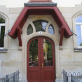 Ansicht der Eingangstür